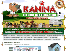 Tablet Screenshot of kanina.com.co